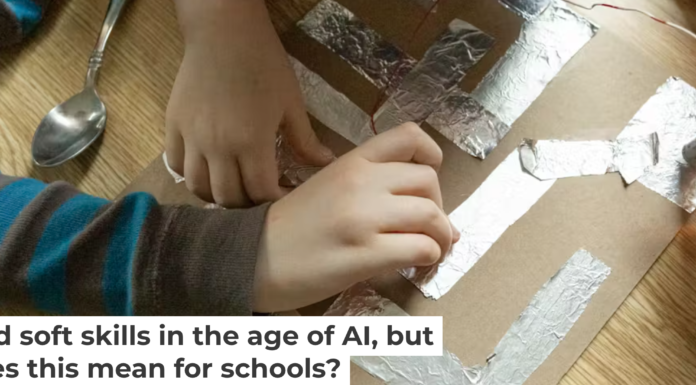 Generative AI is forcing K-12 schools to reconsider what key skills to teach students. Cavan Images via Getty Images